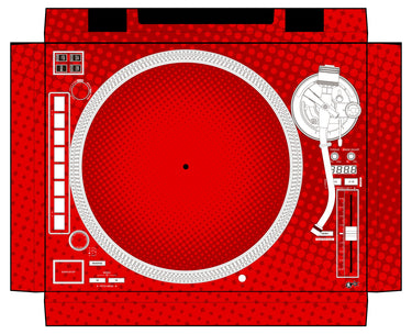 Reloop RP 8000 MK2 Skin Gradienter Red